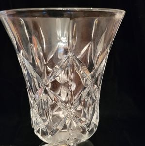 BLOCK Crystal Vase, 24% full Lead.